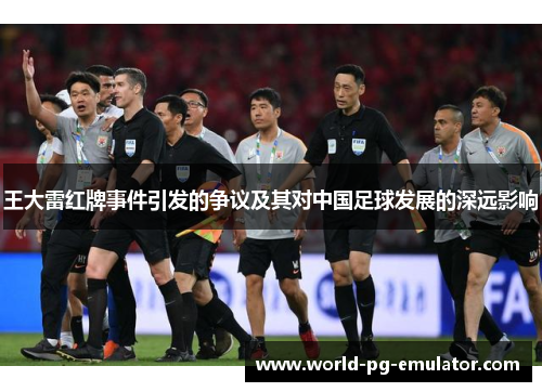 王大雷红牌事件引发的争议及其对中国足球发展的深远影响
